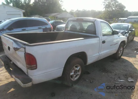 1999 Dodge Dakota из США, поврежденный, VIN 1B7FL26P9XS185231